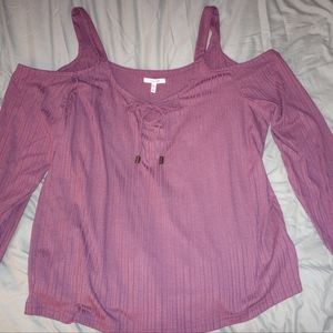 Maurices XXL cold shoulder top